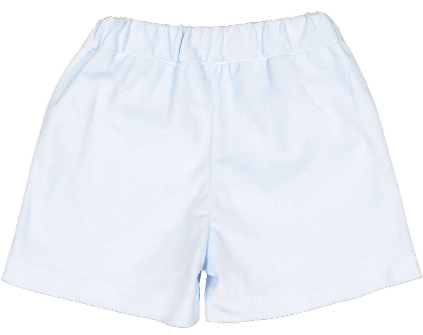 Pastel Blue Velvet Boy Shorts