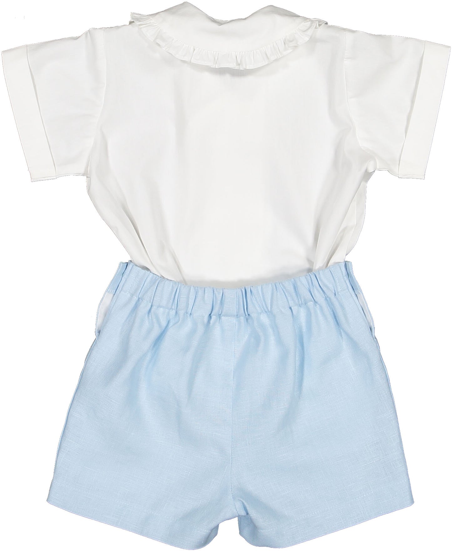 Linen Blue Boy Set