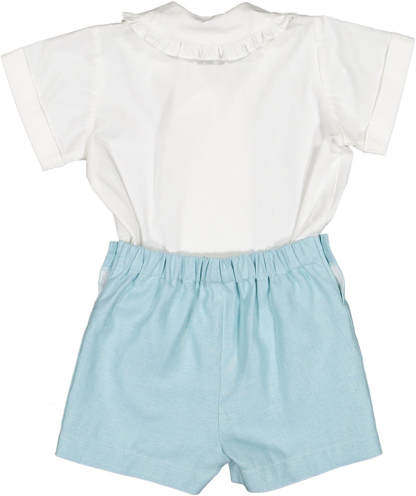 Linen Turquoise Boy Set