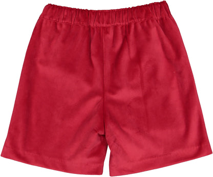 Cherry Velvet Boy Shorts