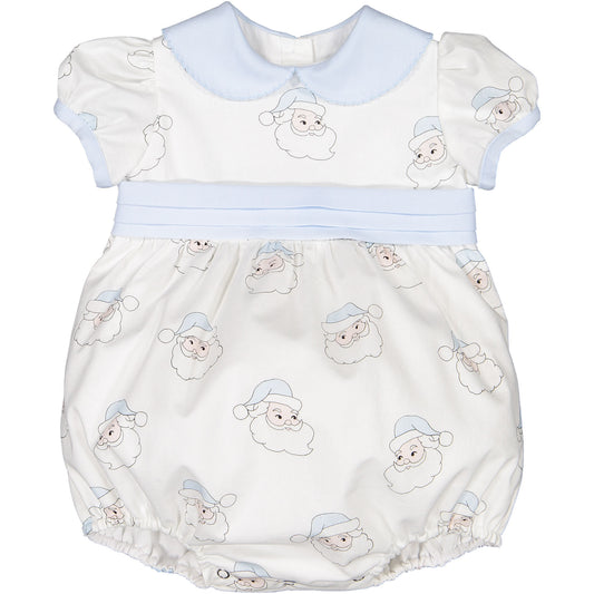 Blue Santa Romper