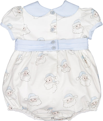 Blue Santa Romper