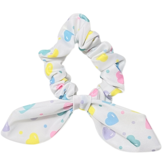 Maryland Mulitcolor Hearts Scrunchie