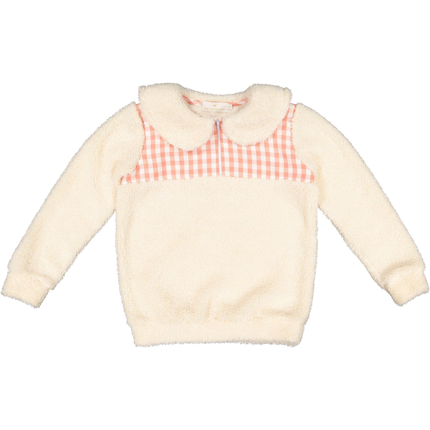 Rosy Gingham Fleece