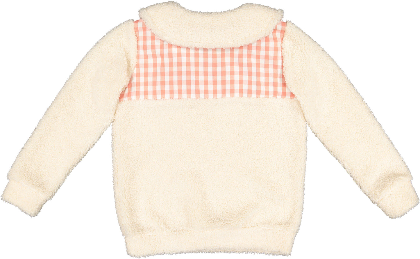 Rosy Gingham Fleece