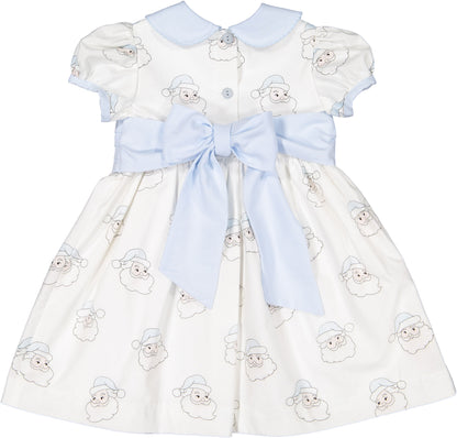 Blue Santa Dress