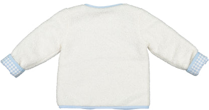 Blue Gingham Fleece