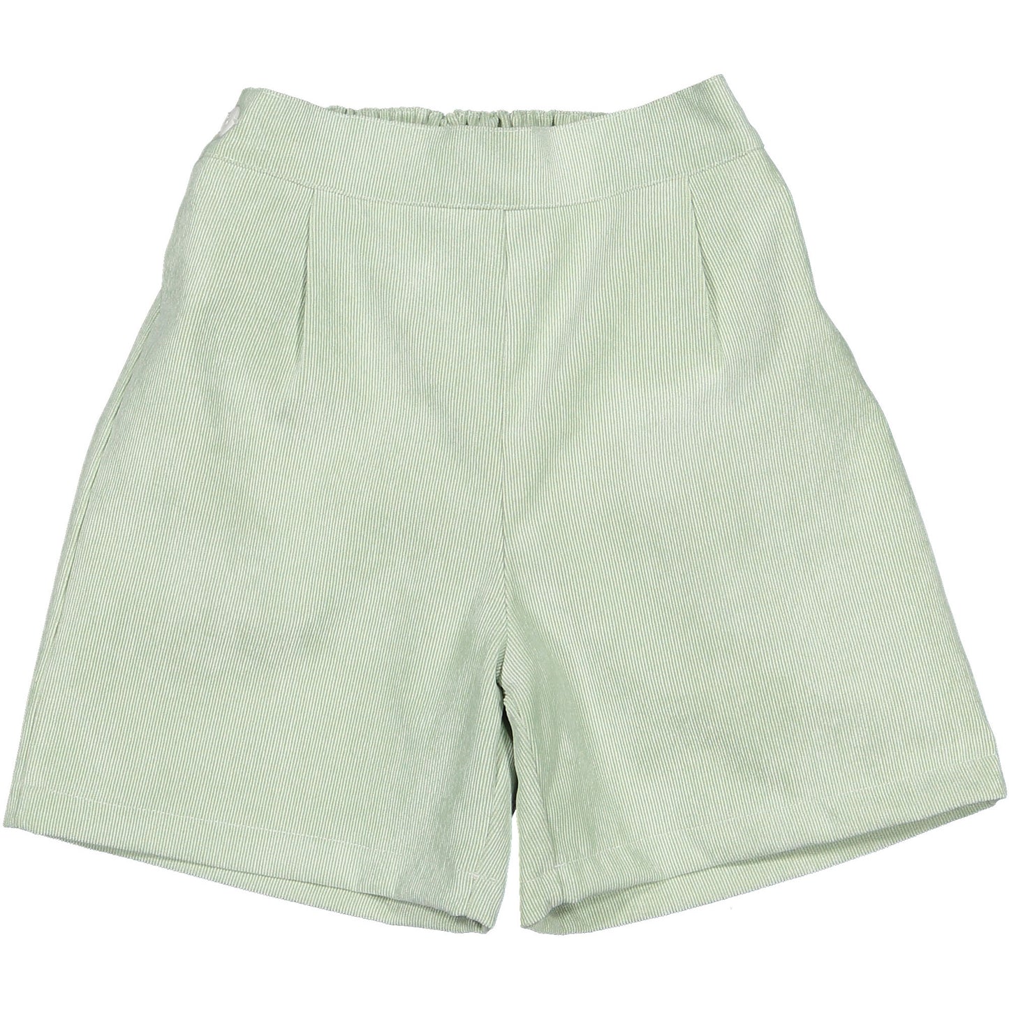 Green Corduroy Boy Shorts