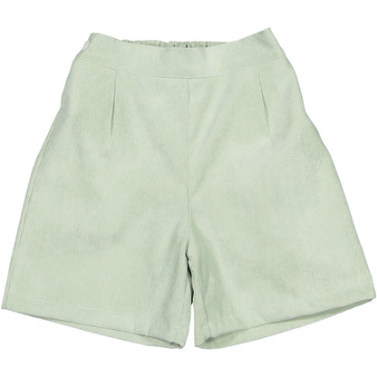 Green Corduroy Boy Shorts
