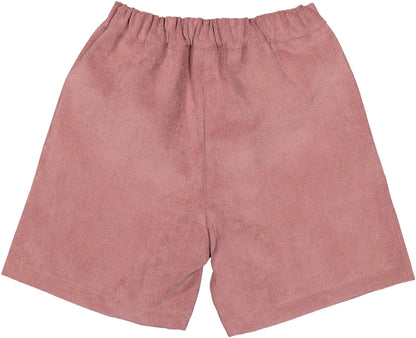 Corduroy Raspberry Shorts