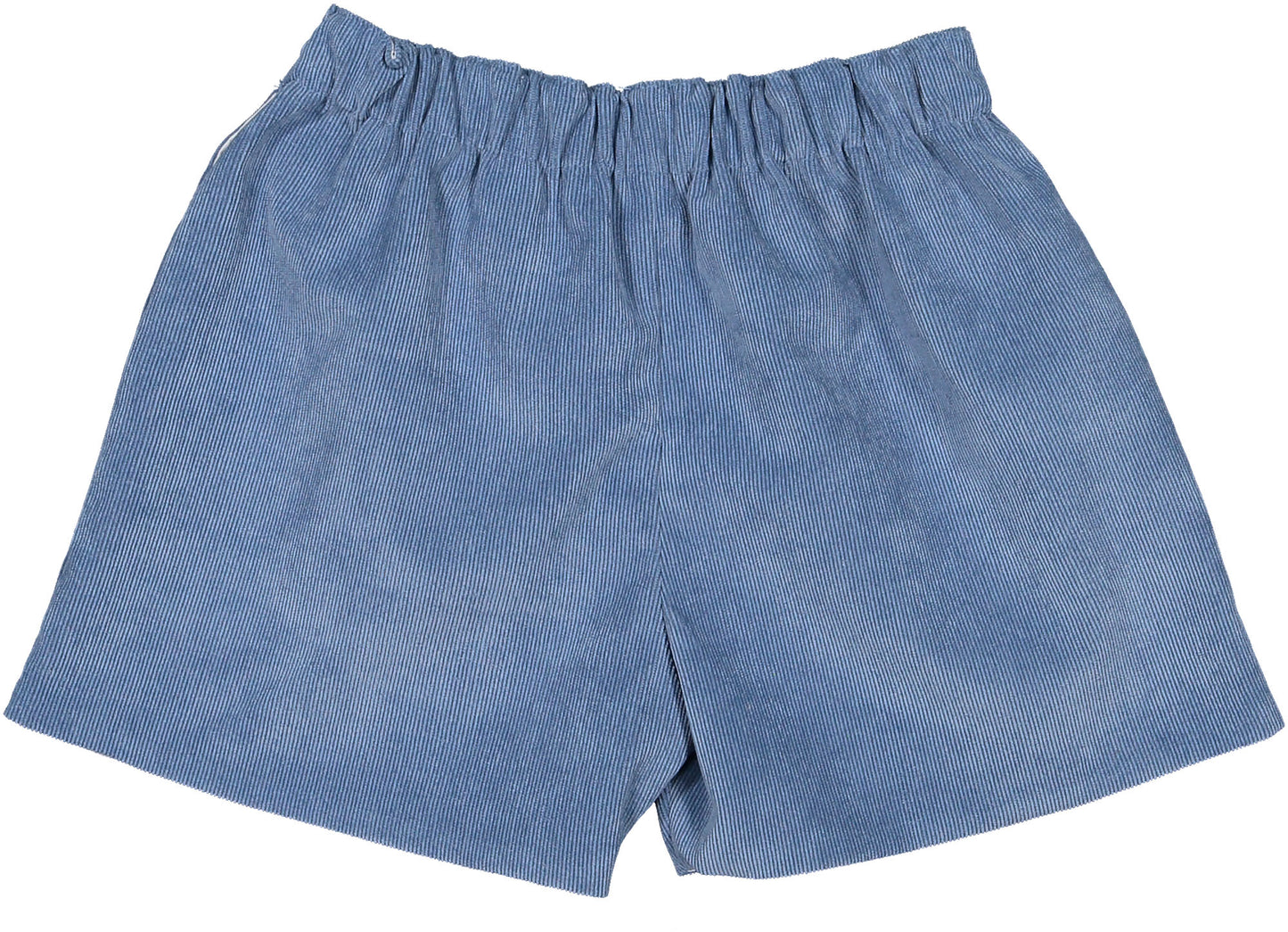 Blue Corduroy Baby Boy Shorts