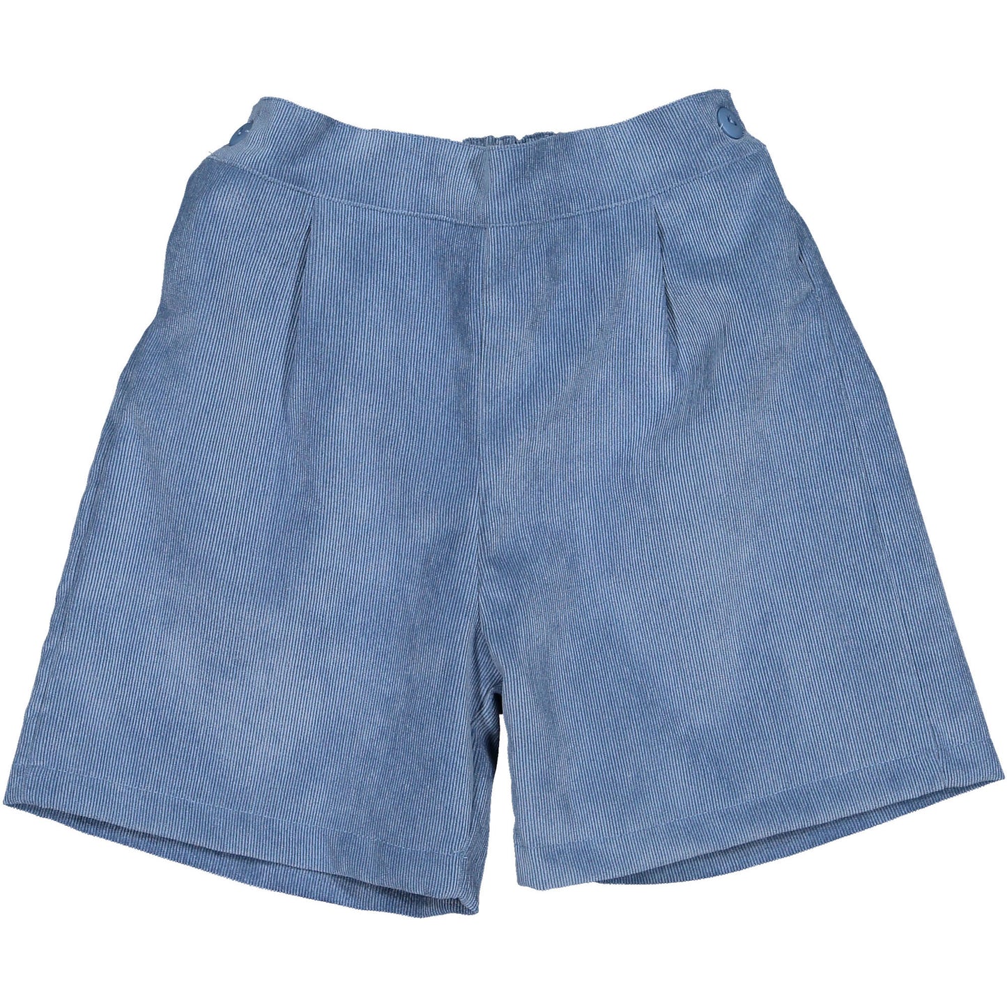 Blue Corduroy Boy Shorts