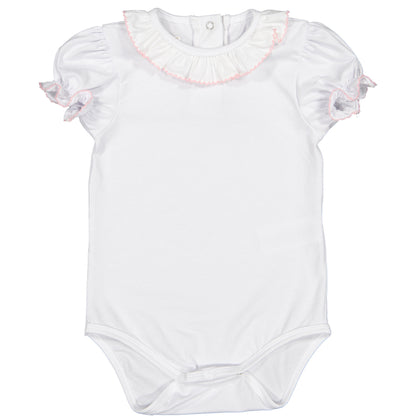 Pink Trim Onesie