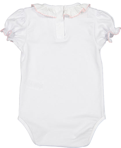 Pink Trim Onesie