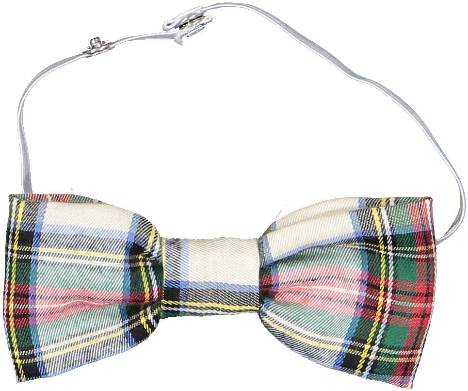 Emerald Green Tartan Papillon