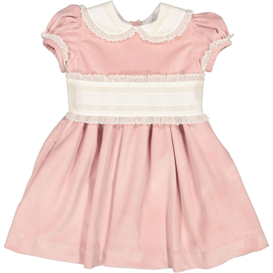 Pink Velvet Dress