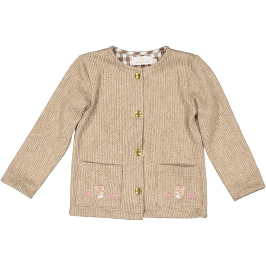 Squirrels Knit Cardigan