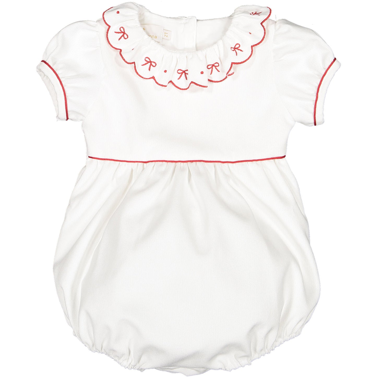 White Christmas Romper