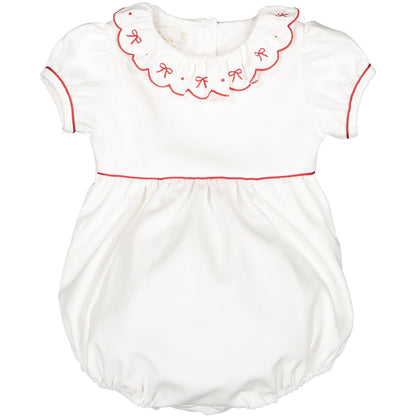 White Christmas Romper