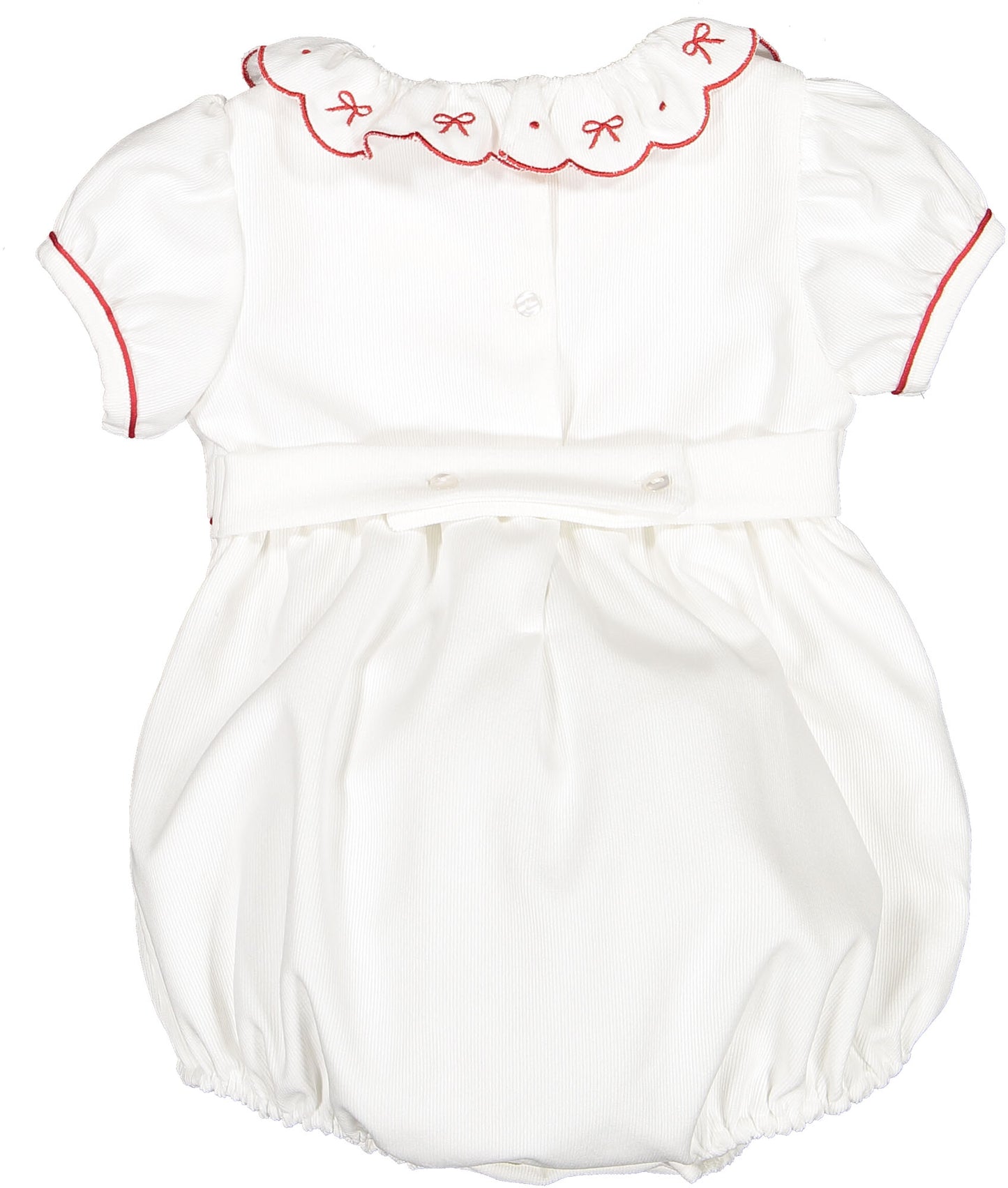 White Christmas Romper