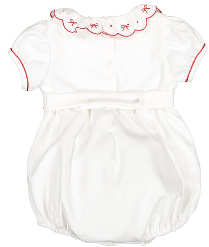 White Christmas Romper