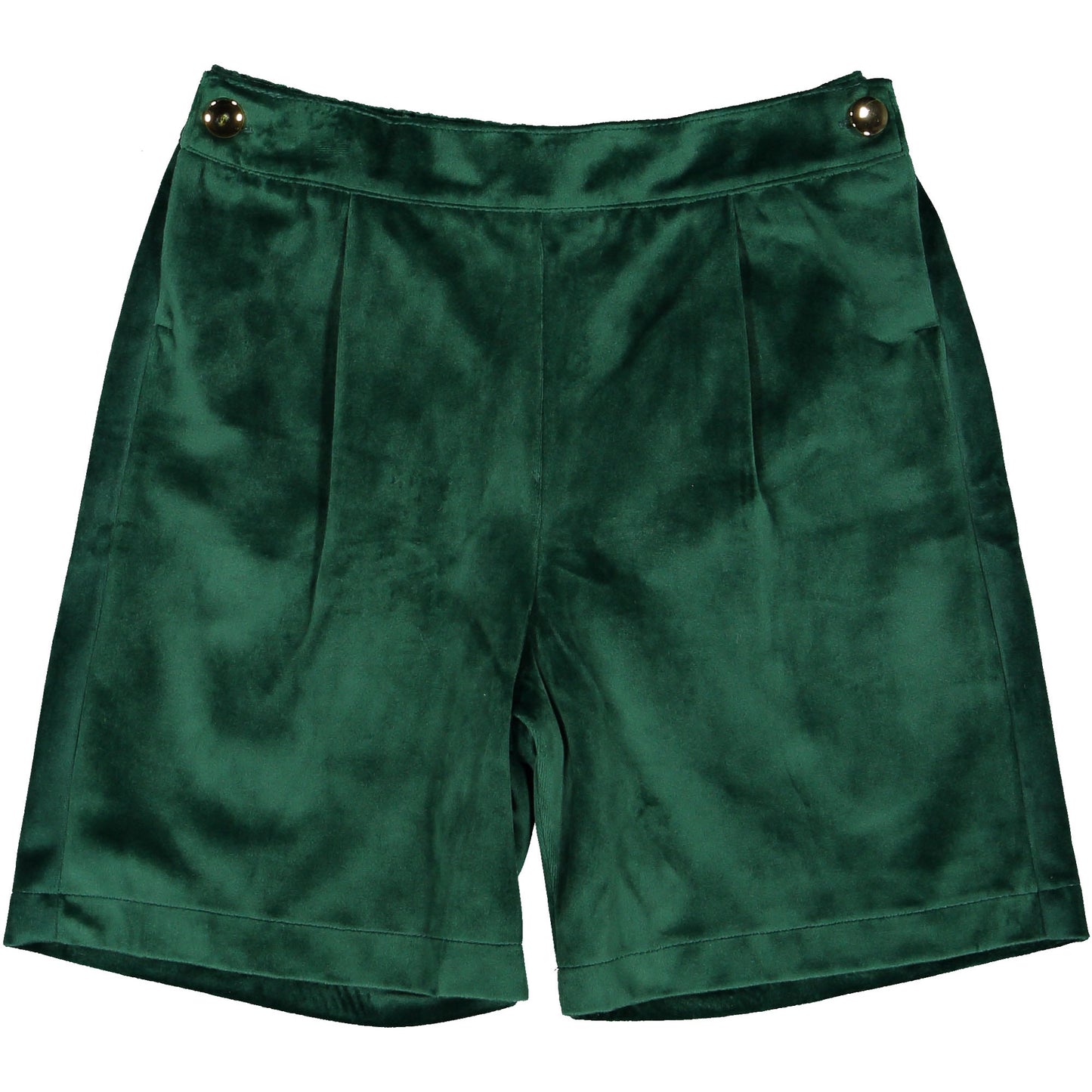 Emerald Green Velvet Boy Shorts