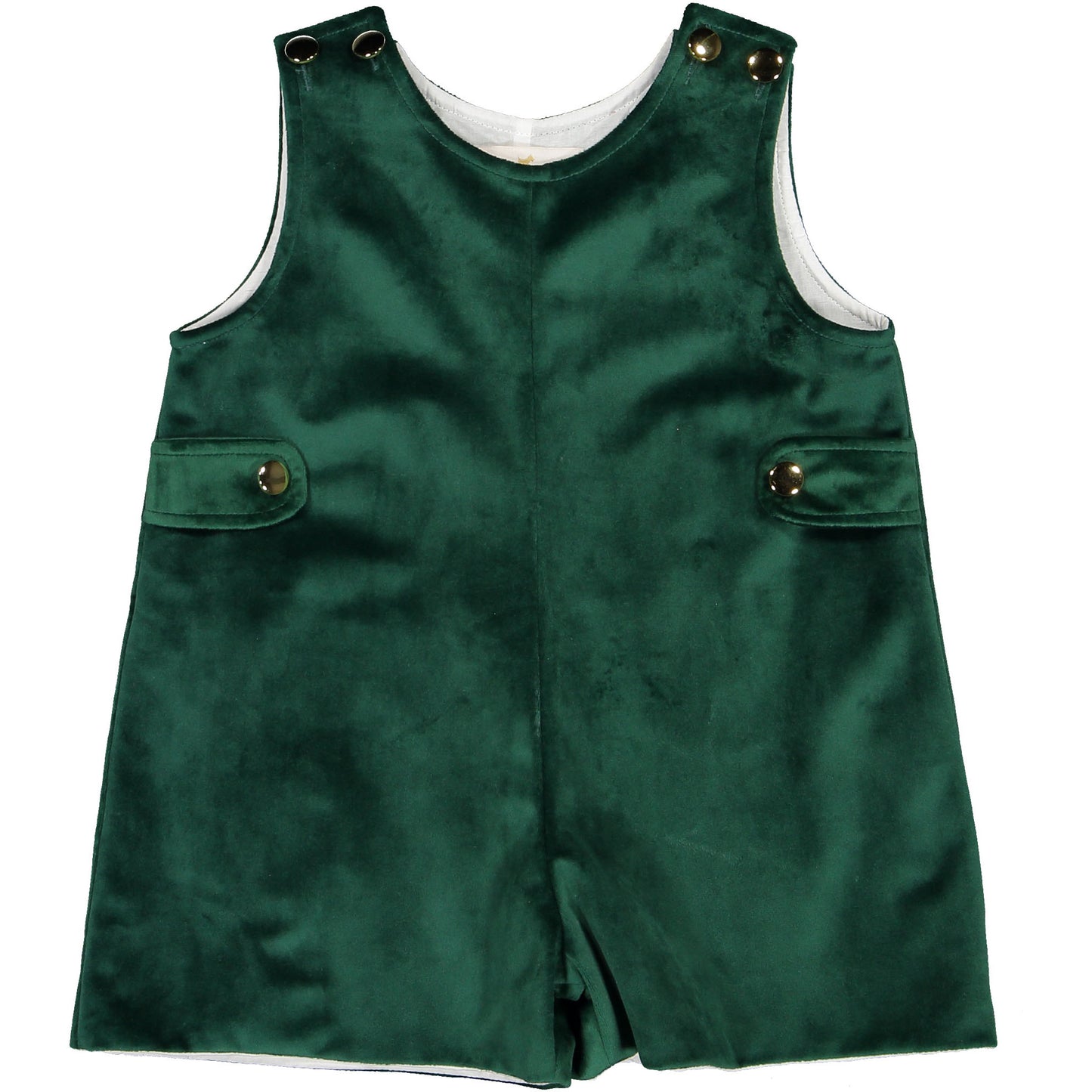 Emerald Green Velvet Jon-Jon