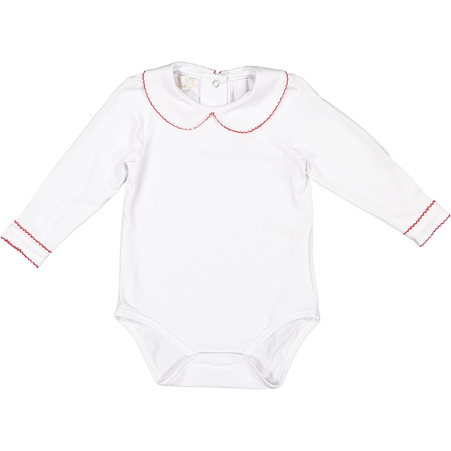Red Trim Boy Onesie