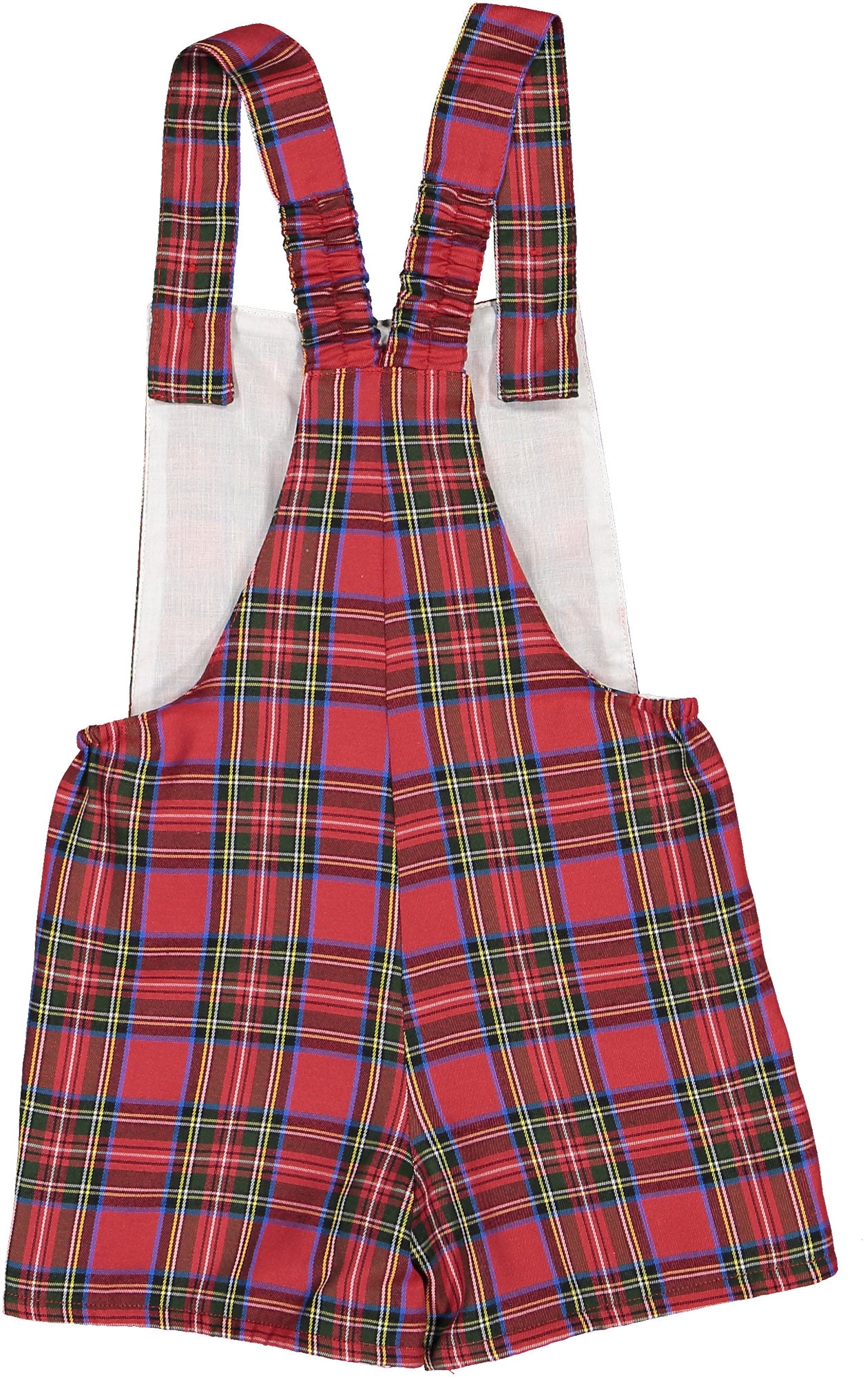 Christmas Magic Tartan Baby Overall