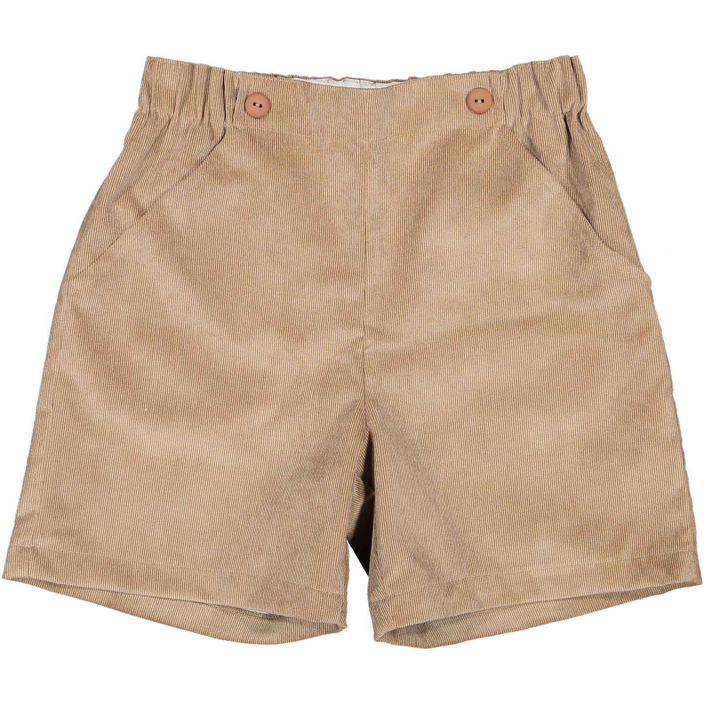 Camel Corduroy Boy Shorts