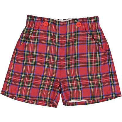 Christmas Magic Tartan Boy Shorts