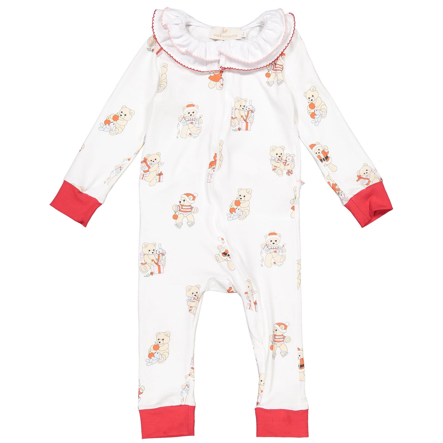 Christmas Bears Baby Girl Pajama