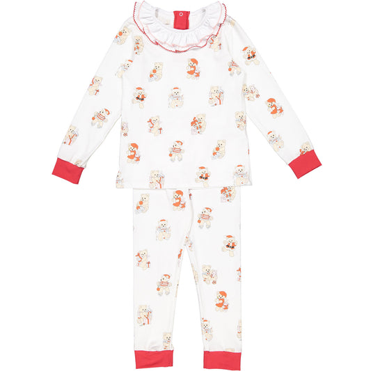 Christmas Bears Girl Pajama