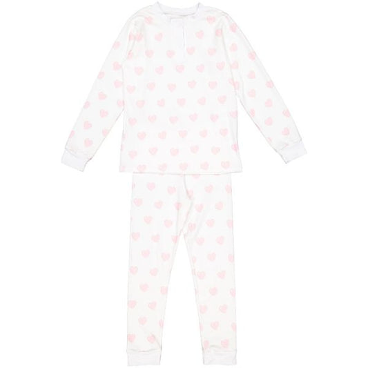 Hearts Pink Tween Pajama