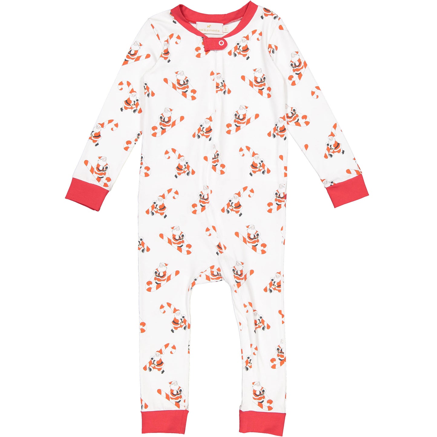 Candy Cane Baby Pajama