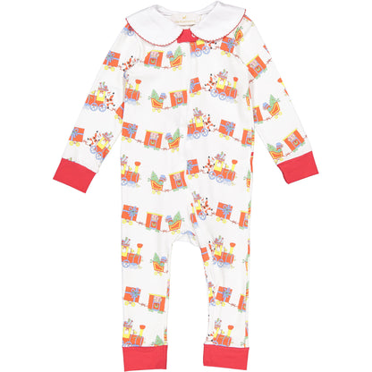 Christmas Train Baby Pajama