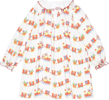 Christmas Train Nightgown