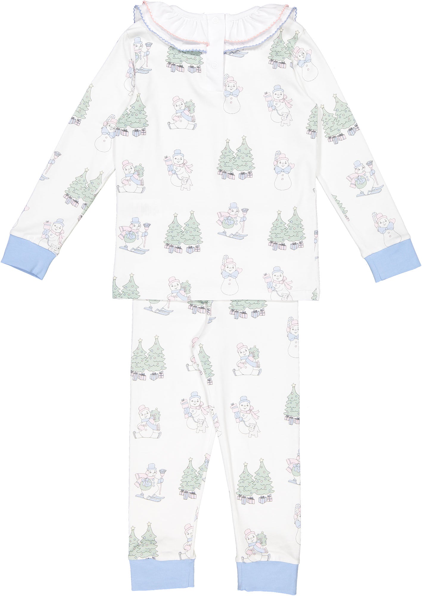 Snowman Girl Pajama