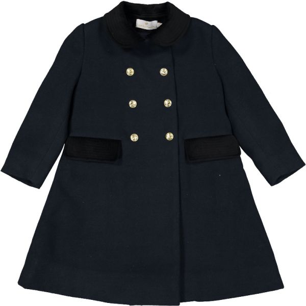 Navy Princess Coat