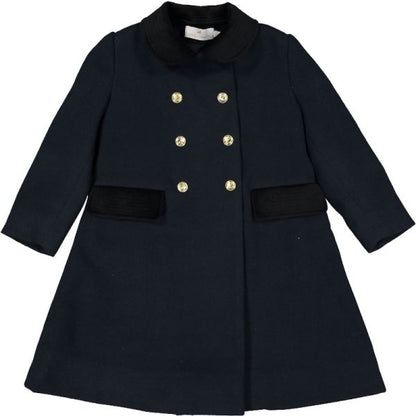 Navy Princess Coat