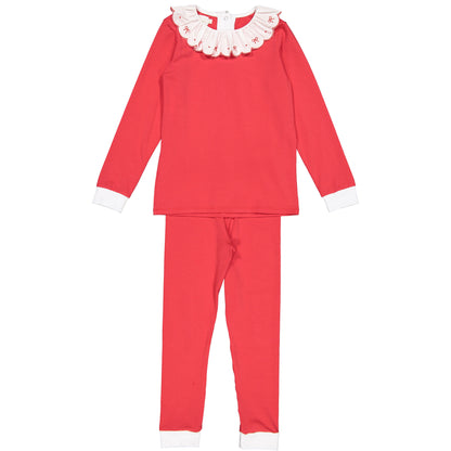 Red Signature Girl Pajama