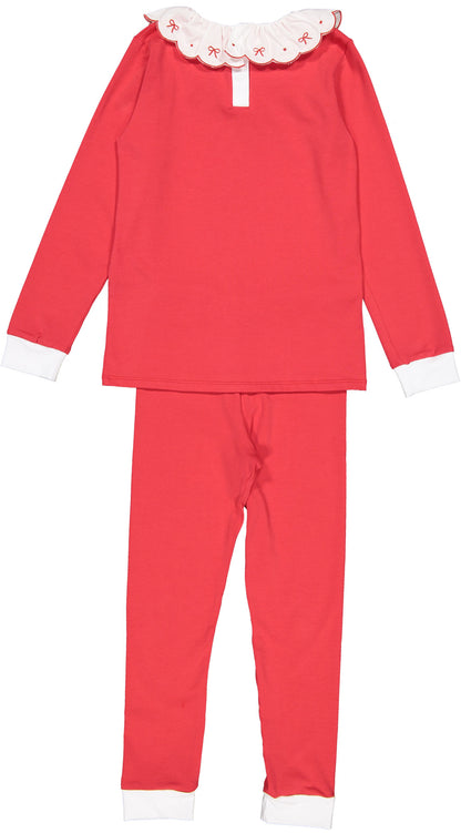 Red Signature Girl Pajama