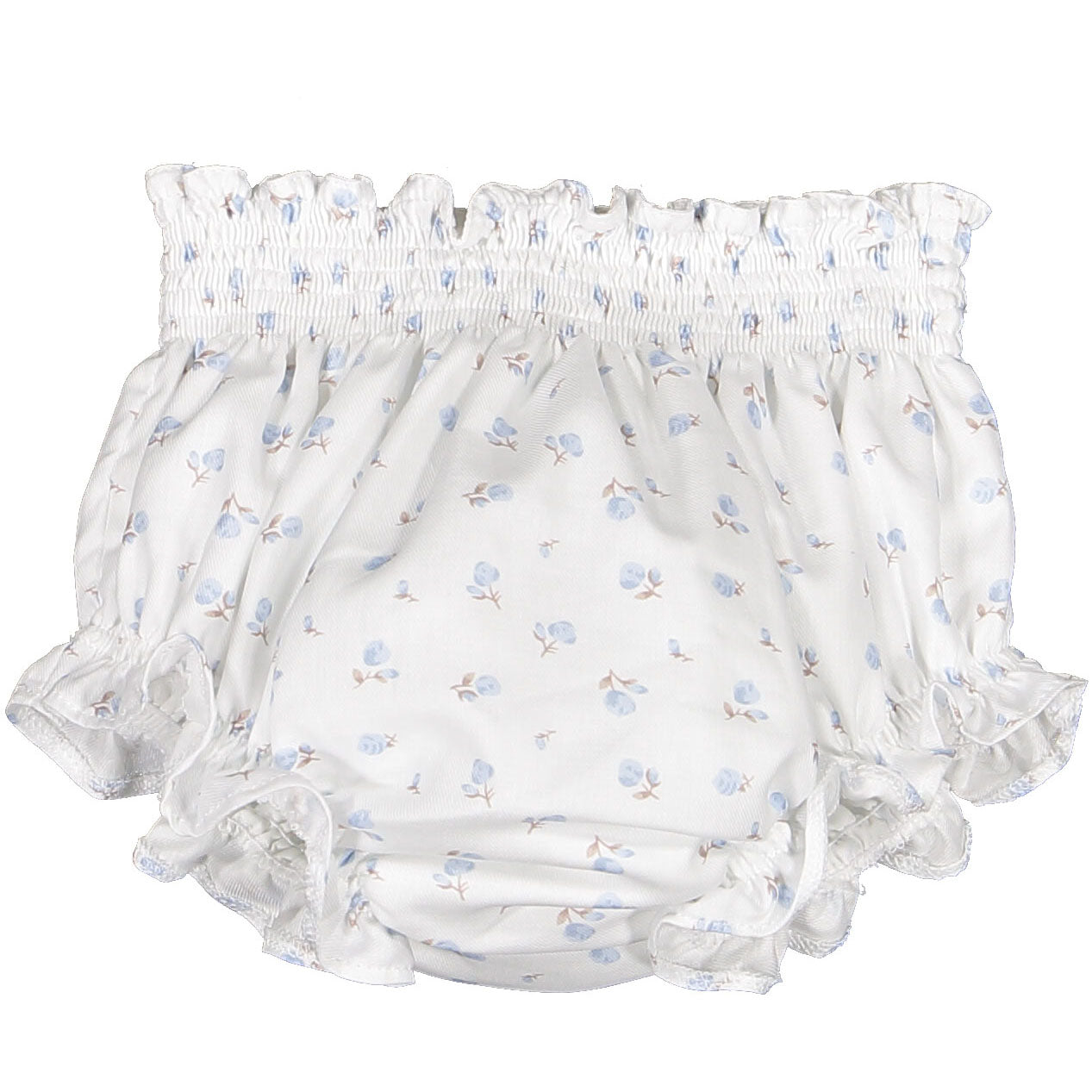 Blue Garden Nappie Cover