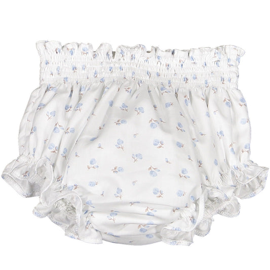 Blue Garden Nappie Cover