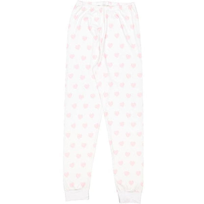 Hearts Pink Ladies Pajama