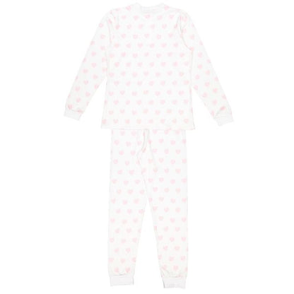 Hearts Pink Ladies Pajama