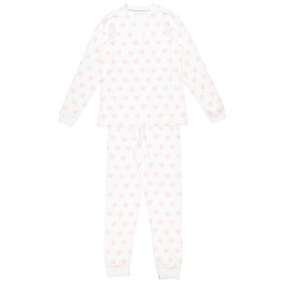 Hearts Pink Ladies Pajama