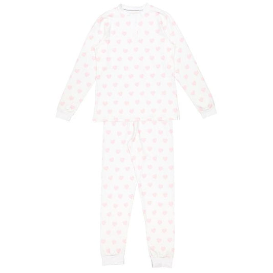 Hearts Pink Ladies Pajama