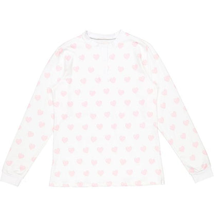 Hearts Pink Ladies Pajama