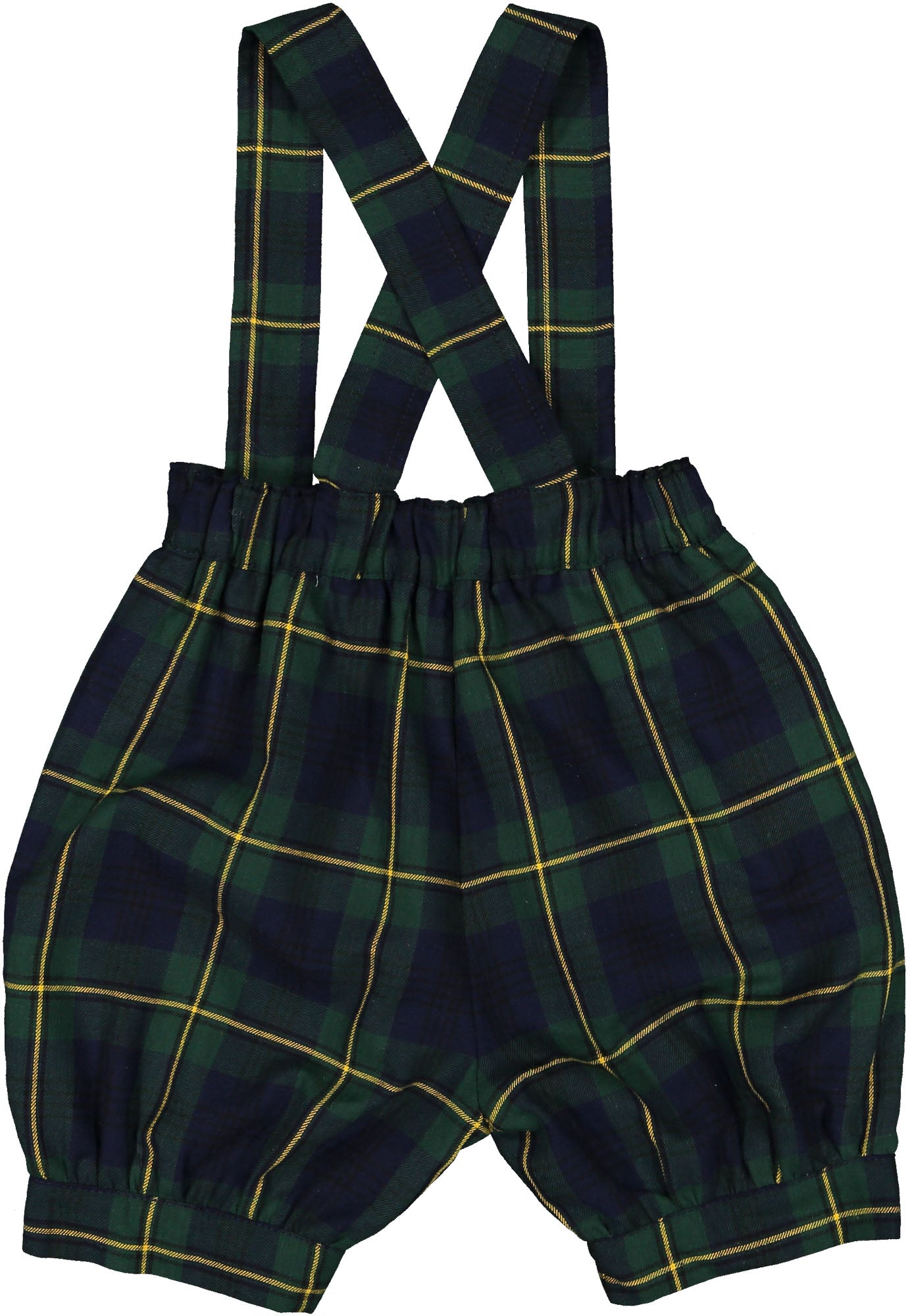 Navy Tartan Baby Boy Shorts